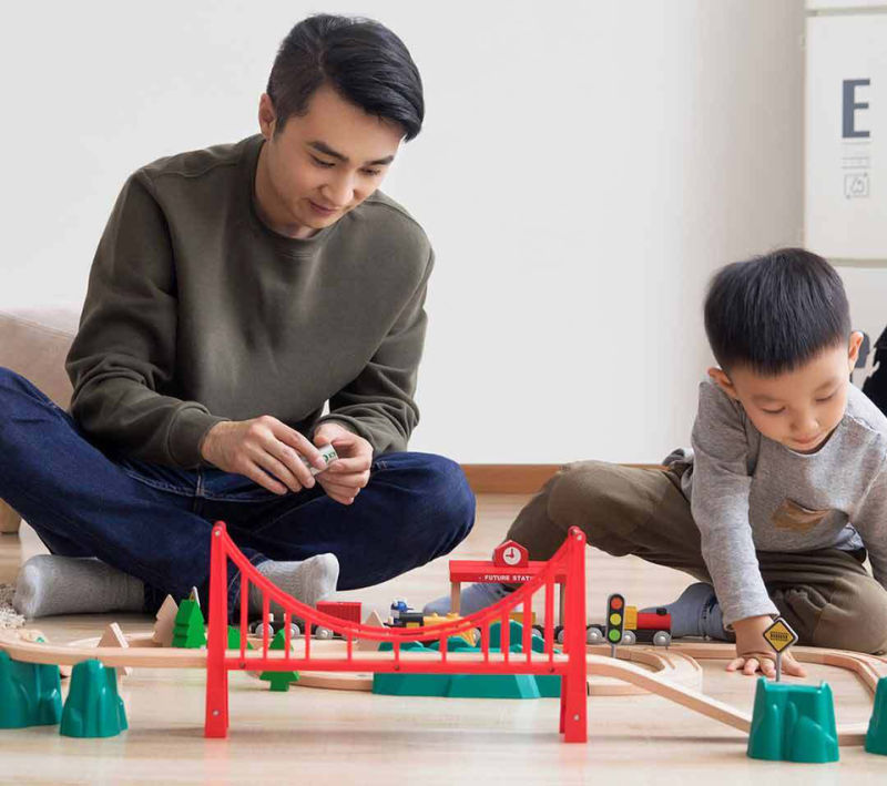 Детская железная дорога Xiaomi Mi Toy Train Set в Бишкеке Telefon.kg